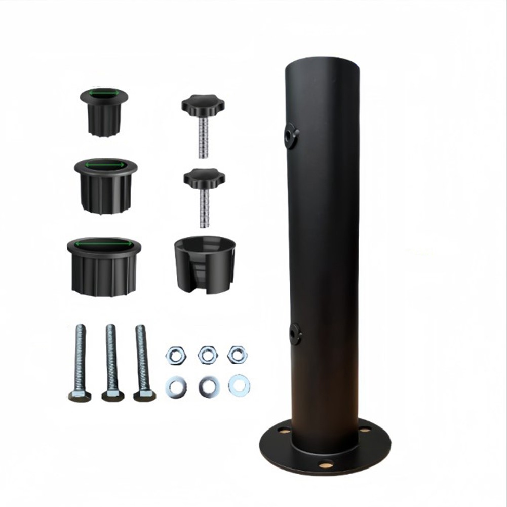 Compact and Robust Umbrella Base with Enhanced Aesthetics for Outdoor Decor