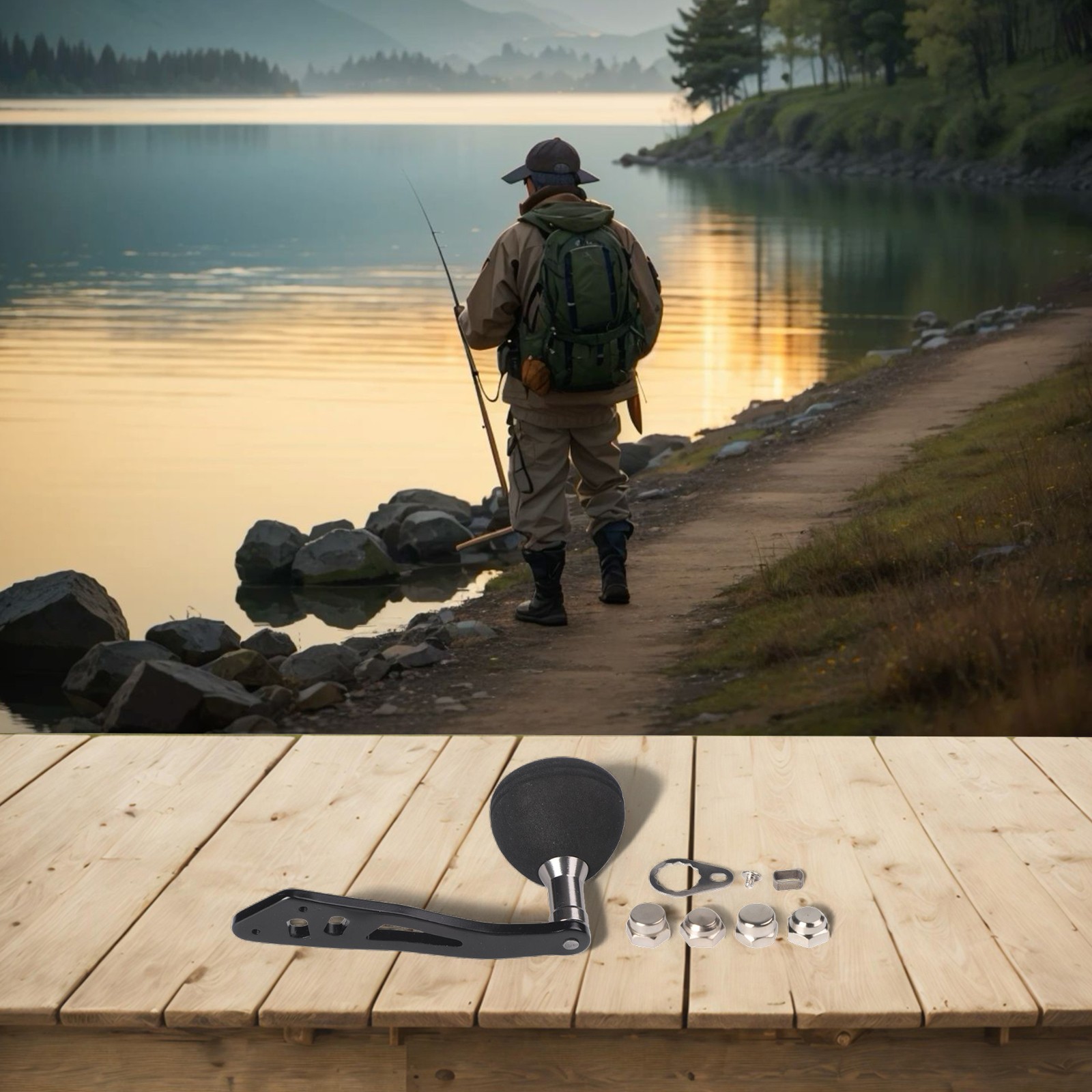 Baitcasting Reel Accessories EVA Power Handle for Enhanced Performance