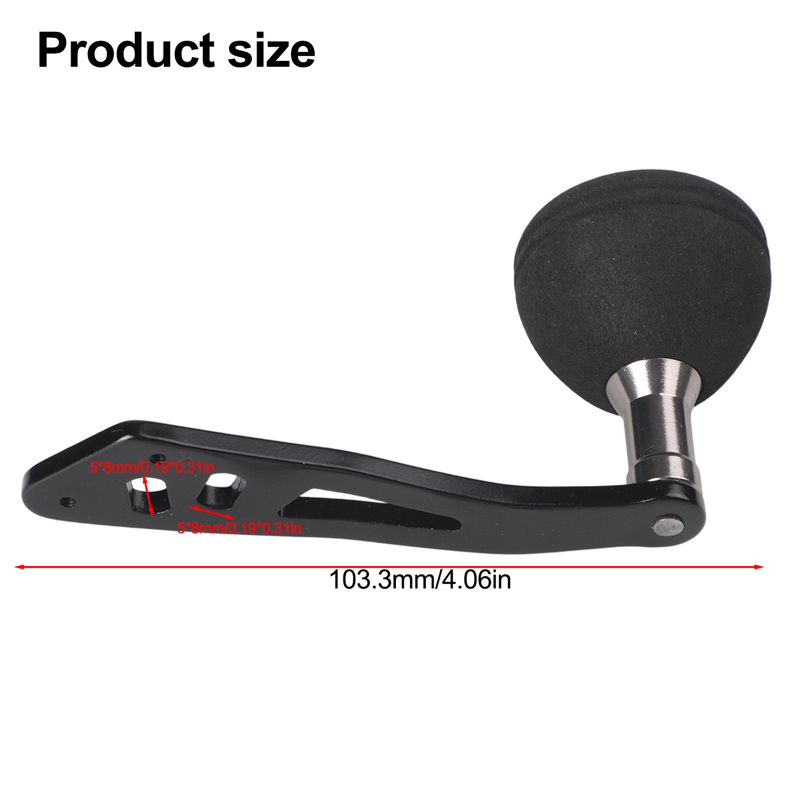 Baitcasting Reel Accessories EVA Power Handle for Enhanced Performance