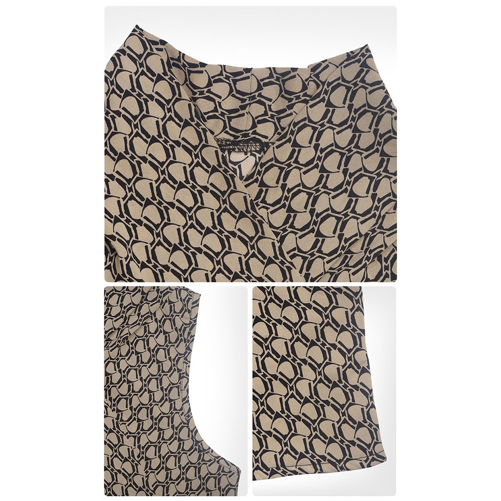 Geometric Printed Vest Breathable Polyester Fabric Lightweight And Casual - Picture 18 of 60