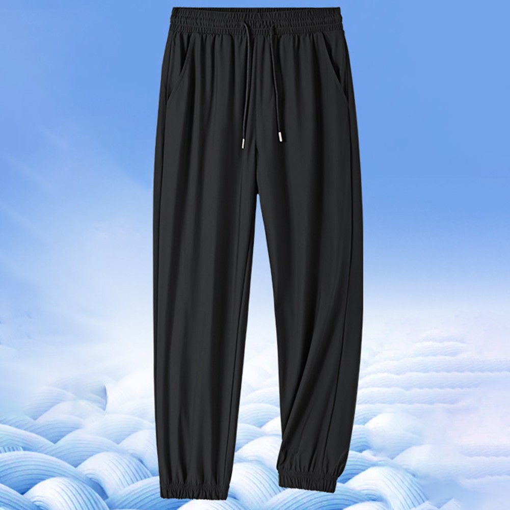 High Stretch Casual Trousers for Men Gym Running and Sports Activities - Picture 13 of 29