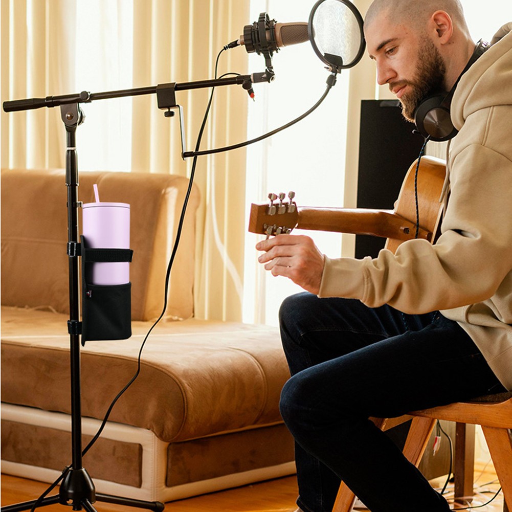 Porte-gobelet fonctionnel pour support de microphone avec construction en nylon - Zdjęcie 12 z 12