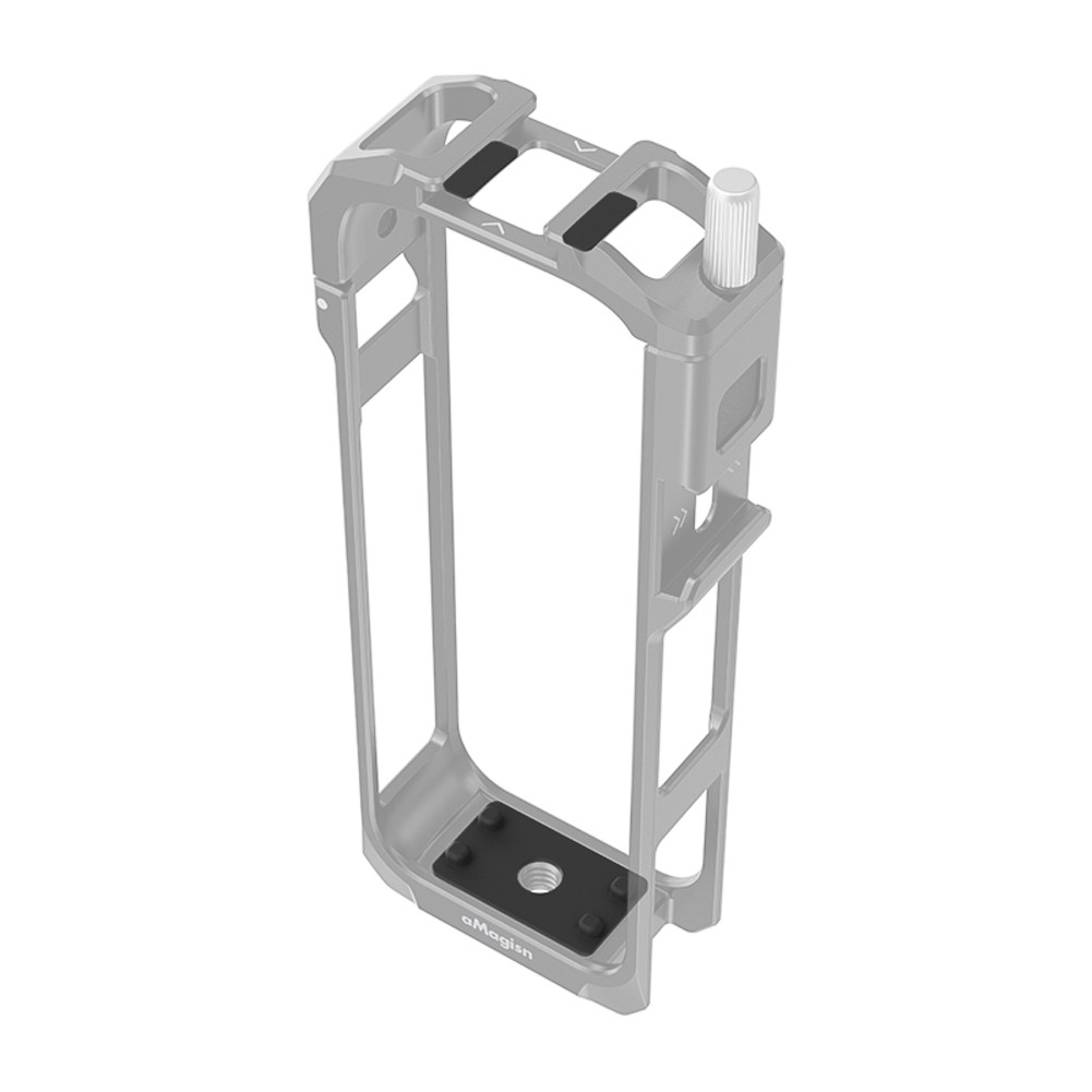 Aluminum Cage for Insta360 X5 with Cold Shoe and Lens Protector