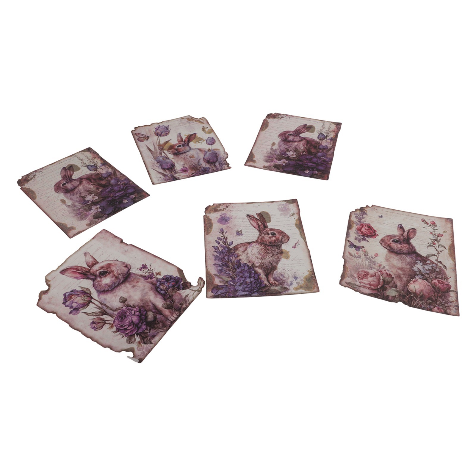 Libérez votre créativité avec un paquet de 30 papiers matériaux vintage pour outlet