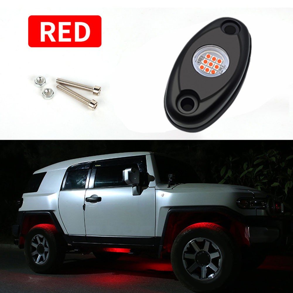 SUV Lamp LED Rock Lights Dust-Proof Lights Toughed Glass Lens Outdoor Lighting - Picture 17 of 17