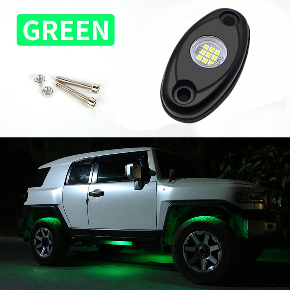 SUV Lamp LED Rock Lights Dust-Proof Lights Toughed Glass Lens Outdoor Lighting - Picture 16 of 17