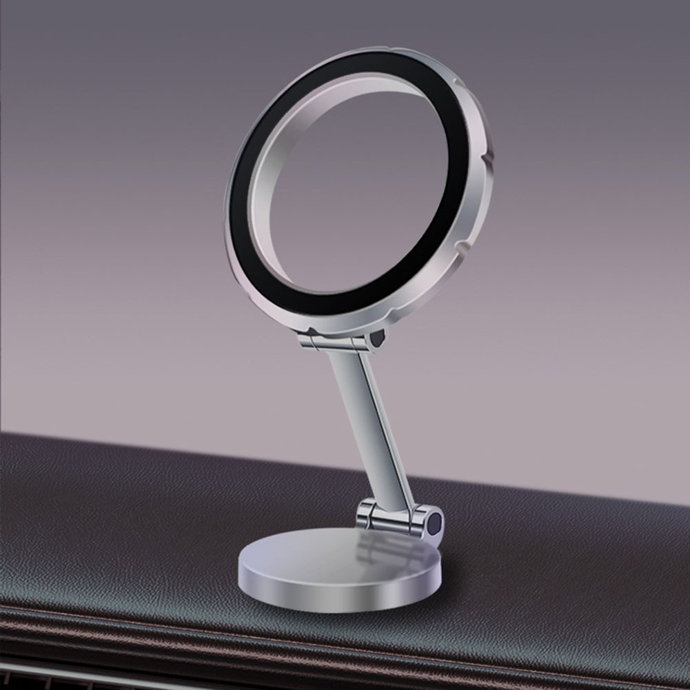 Support Téléphone Voiture Voiture Magnétique Réglable Design Pliable et Comp - Photo 14 sur 14