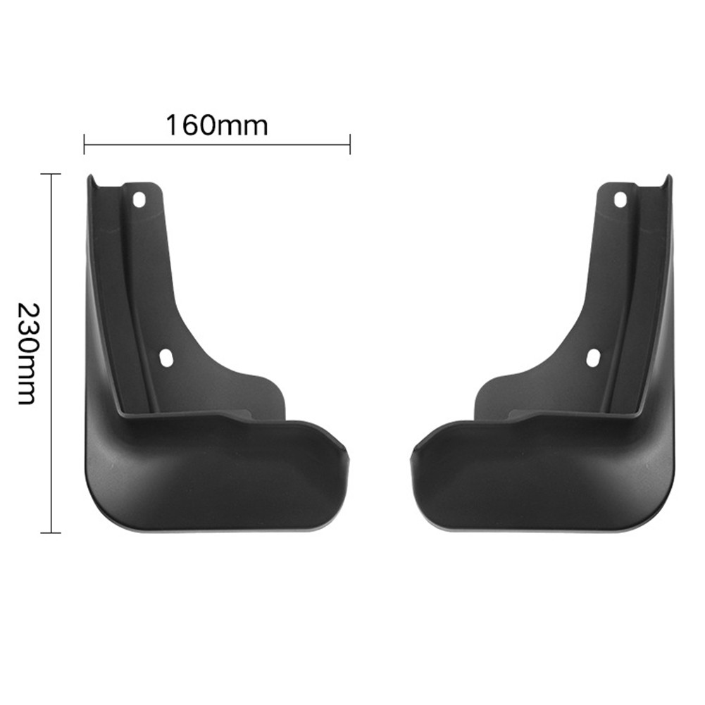 Car Mudguard ABS Mudguard Good Material Reliable Performance Car Protection - Picture 9 of 11