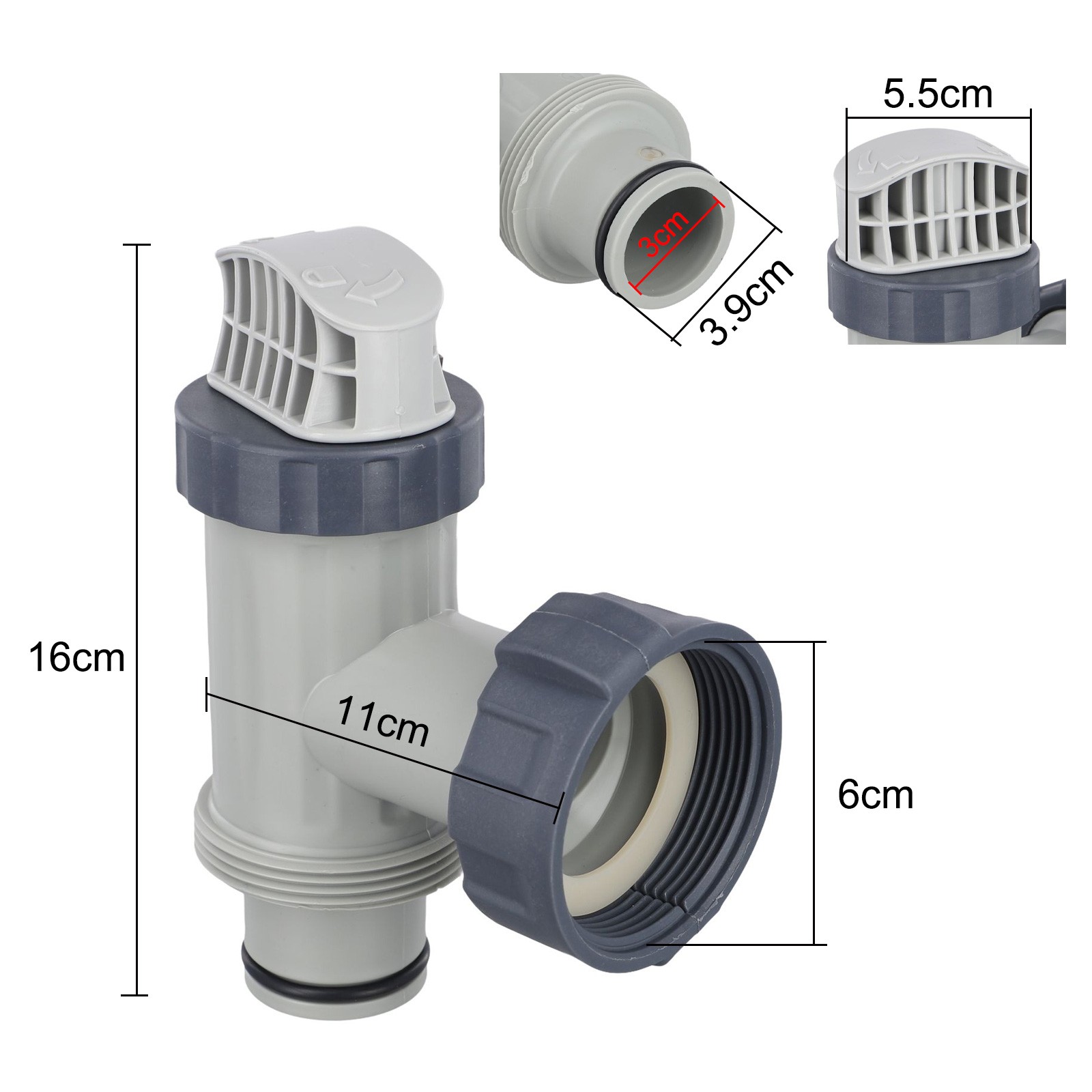 For Intex Swimming Pools Essential Replacement Plunger Valve Assemblies - Picture 11 of 12