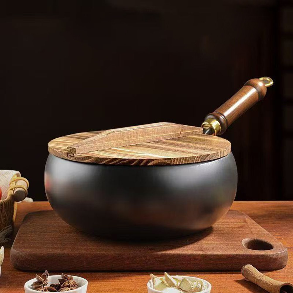 Efficient Heat Retention Iron Frying Pan Big Belly for Consistent Results - Picture 38 of 52