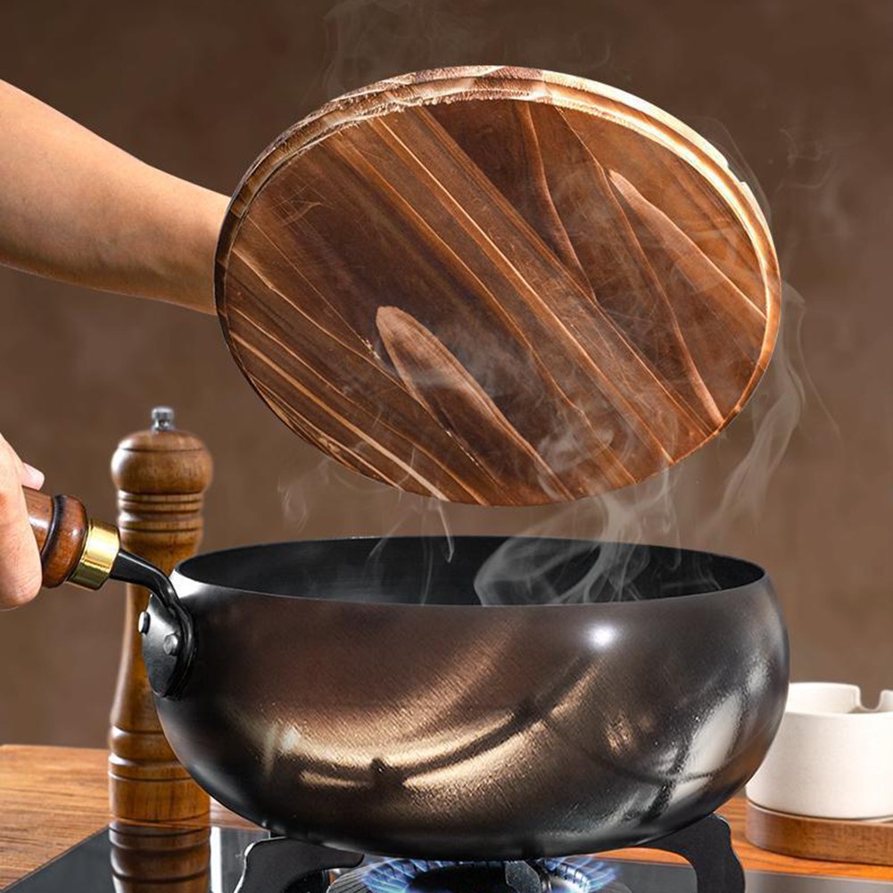 Efficient Heat Retention Iron Frying Pan Big Belly for Consistent Results - Picture 35 of 52