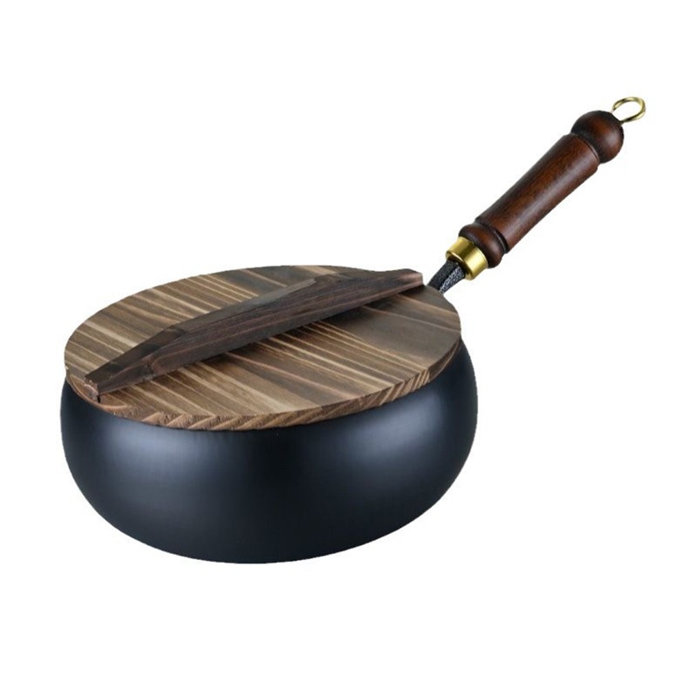 Efficient Heat Retention Iron Frying Pan Big Belly for Consistent Results - Picture 34 of 52