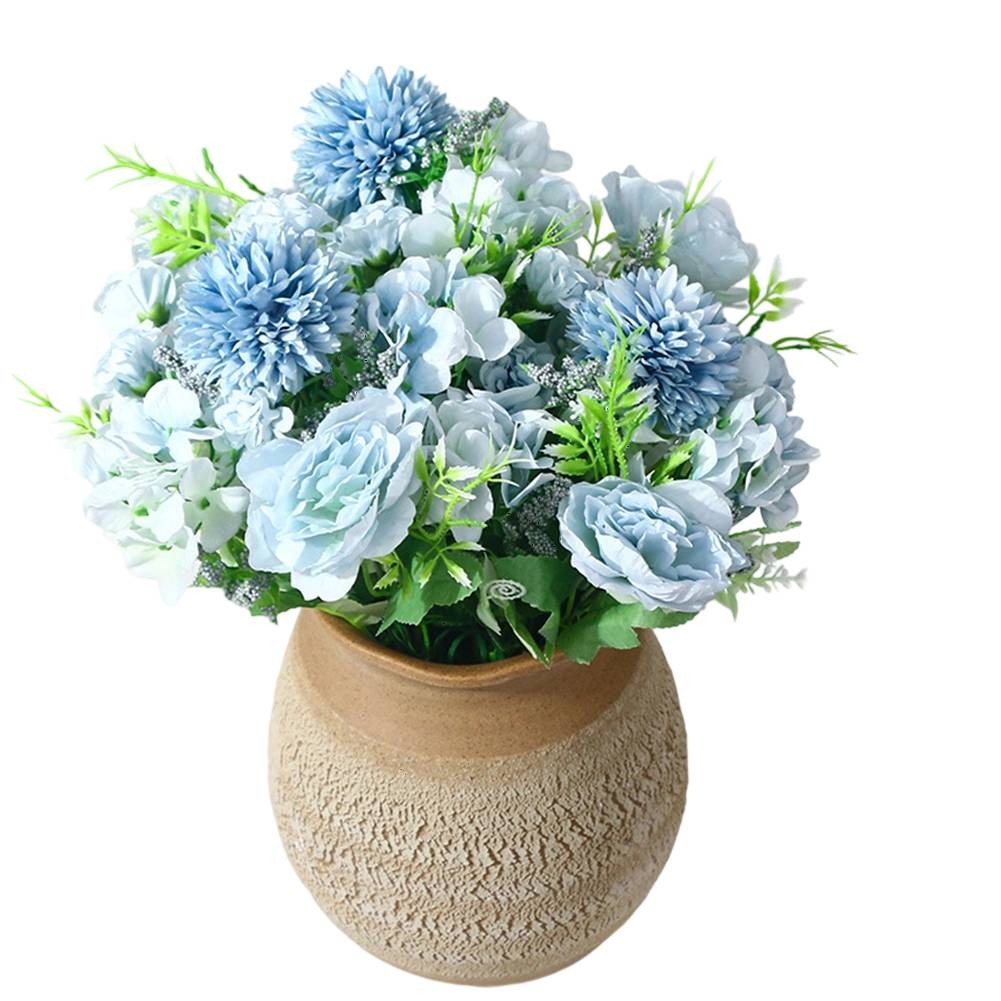 Hortensia pivoine fleurs artificielles orientées détail ventes exceptionnelles options multicolores