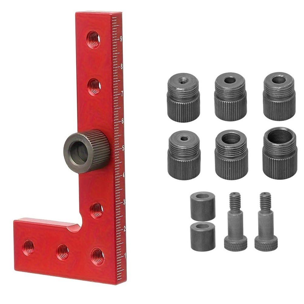 210mm Dowel Jig with Robust Construction for Professional and Home Use