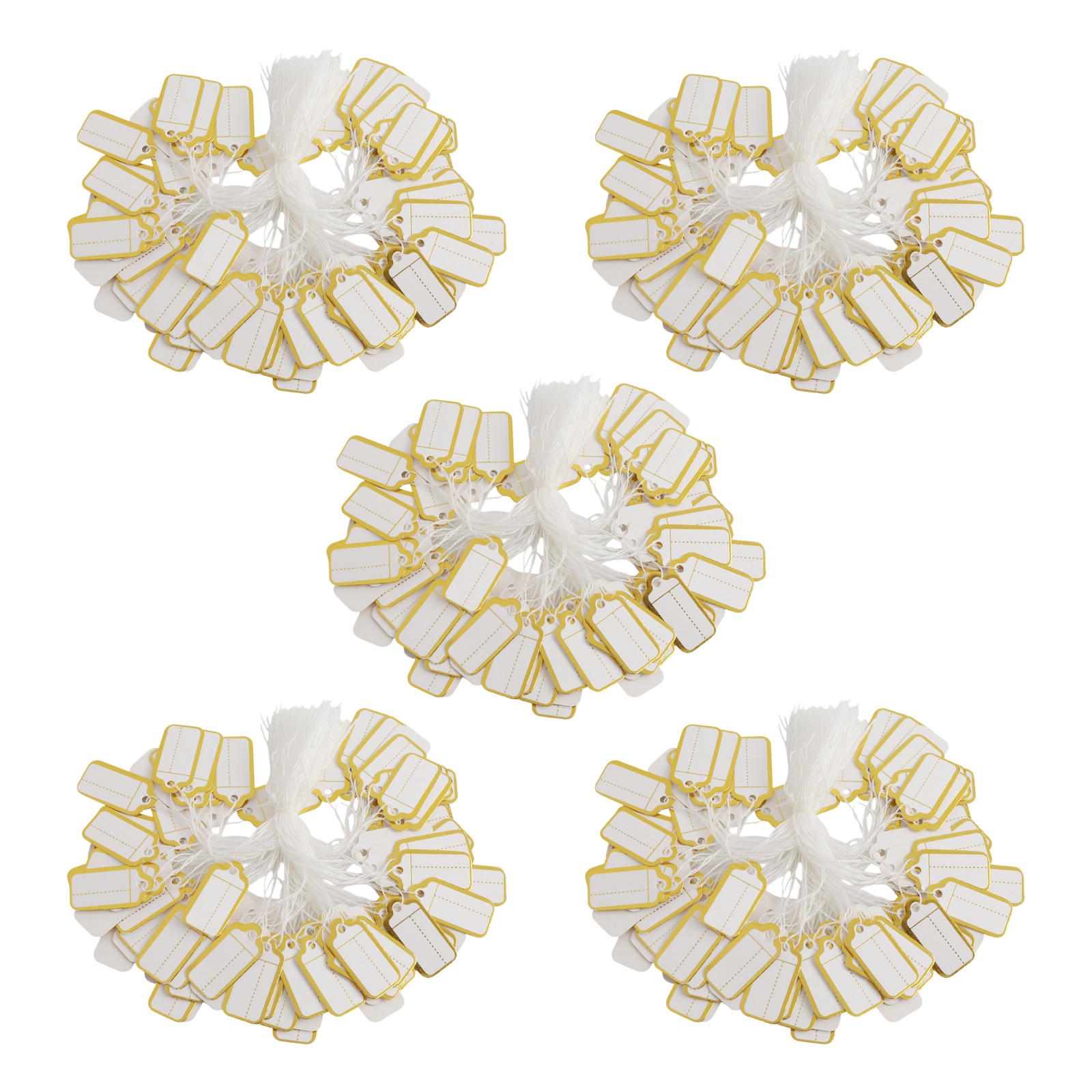 Prix Étiquette 100/500pcs 2.6cmX1.3cm Accessoires Présentation for Bijoux Longe - Picture 24 of 26