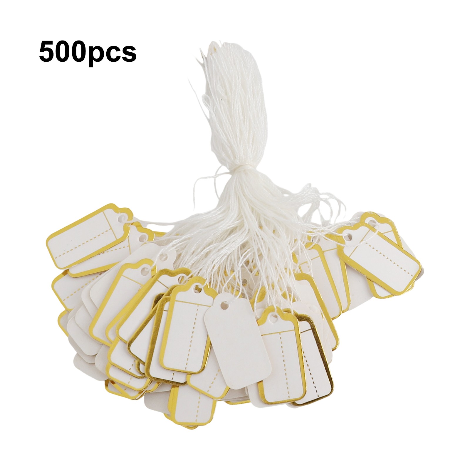 Prix Étiquette 100/500pcs 2.6cmX1.3cm Accessoires Présentation for Bijoux Longe - Picture 17 of 26
