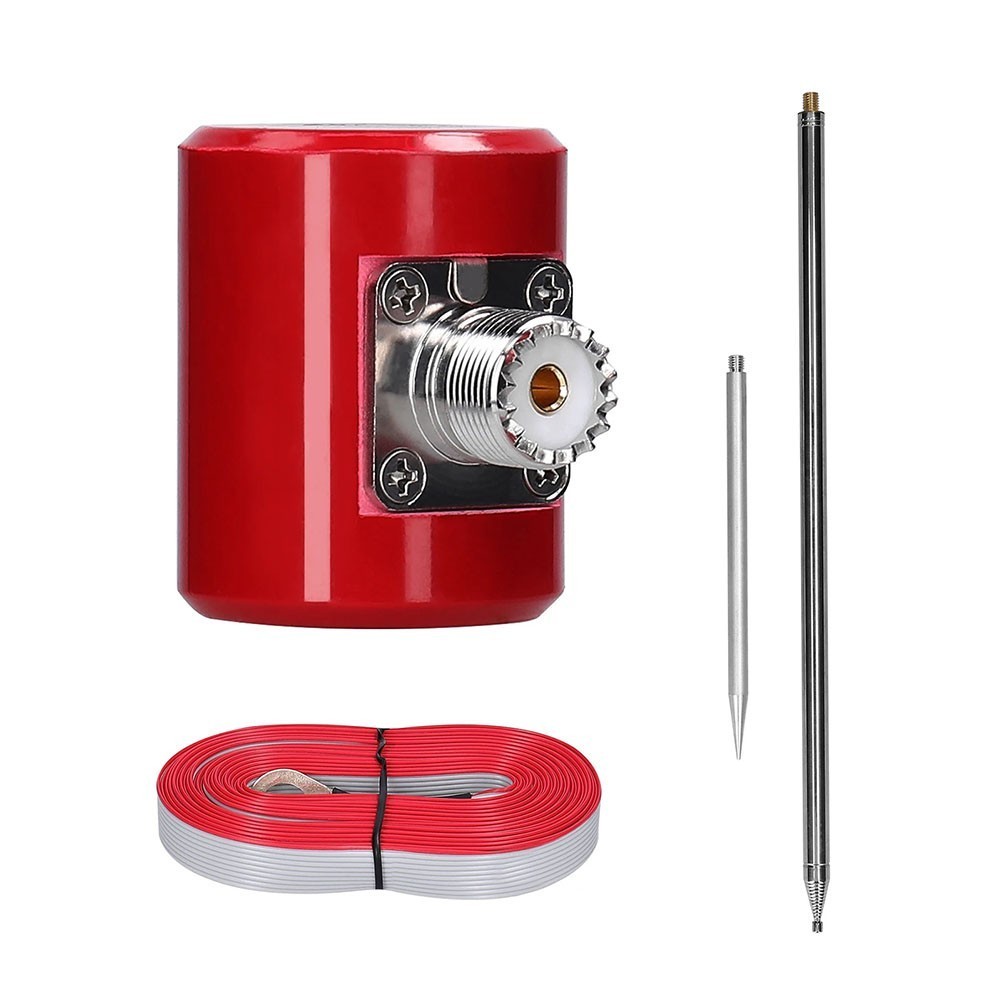 14-30MHz HF Antenna 300W Stainless Steel 1/4 Wave For QRP Radios Red - Picture 12 of 12