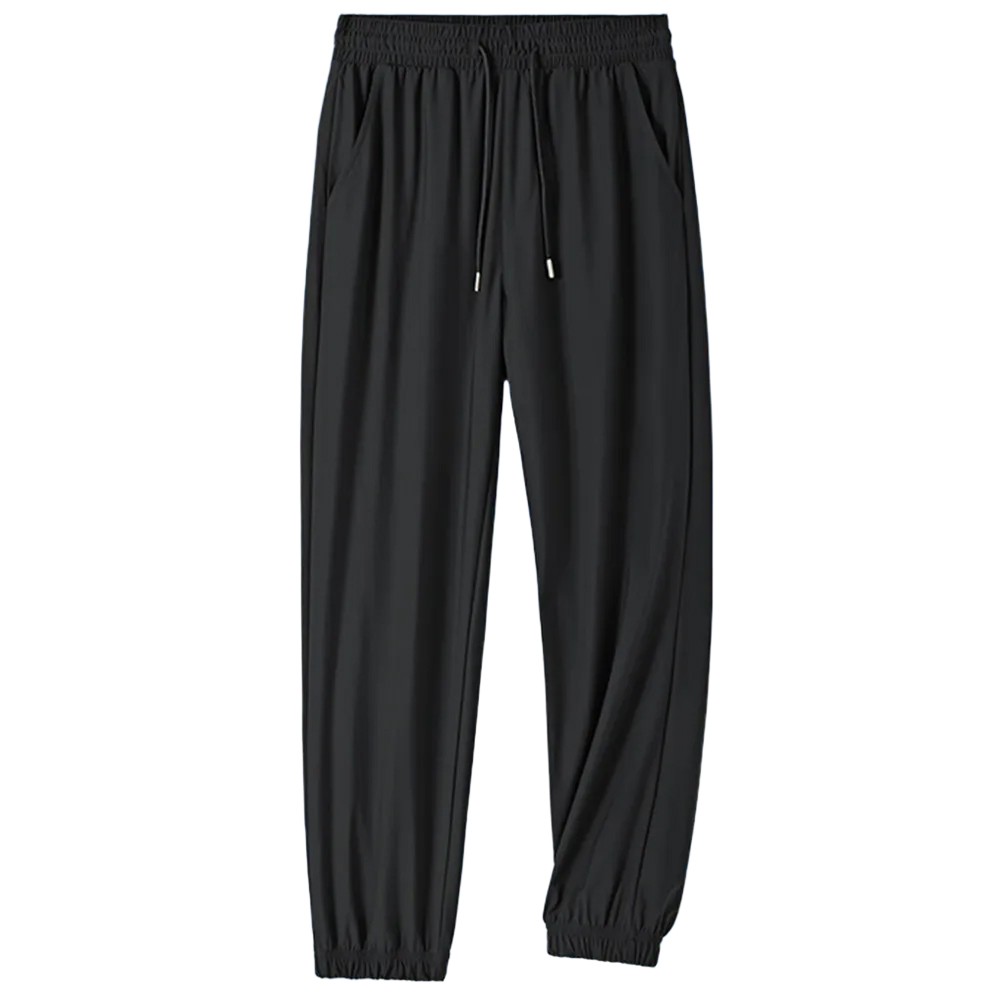 High Stretch Casual Trousers for Men Gym Running and Sports Activities - Picture 14 of 29