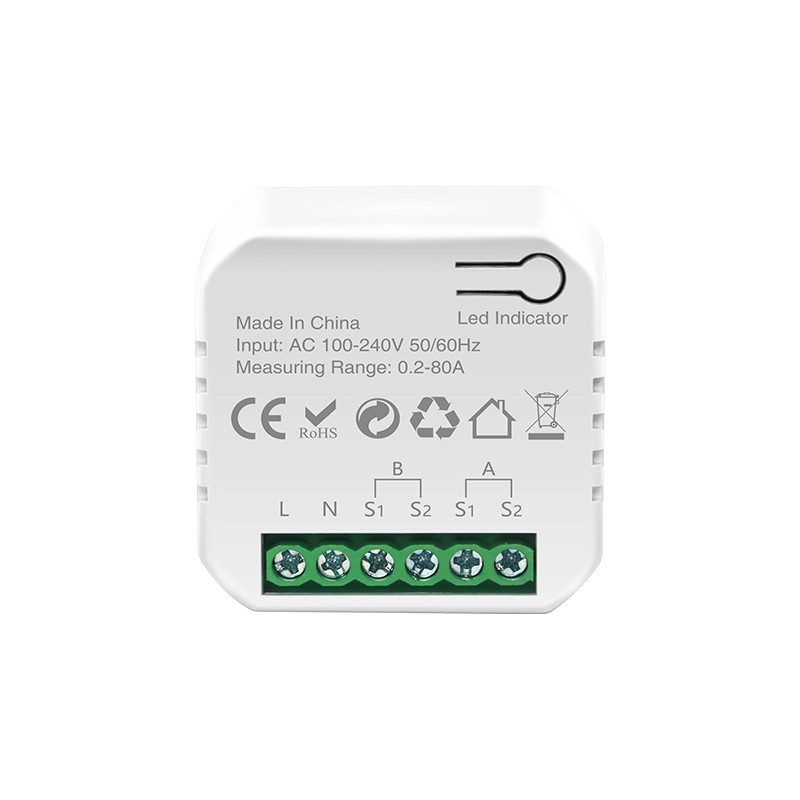 Für Tuya kompatibles 12 Kanal WiFi Energiemessgerät vente en gros für genaue Messwerte