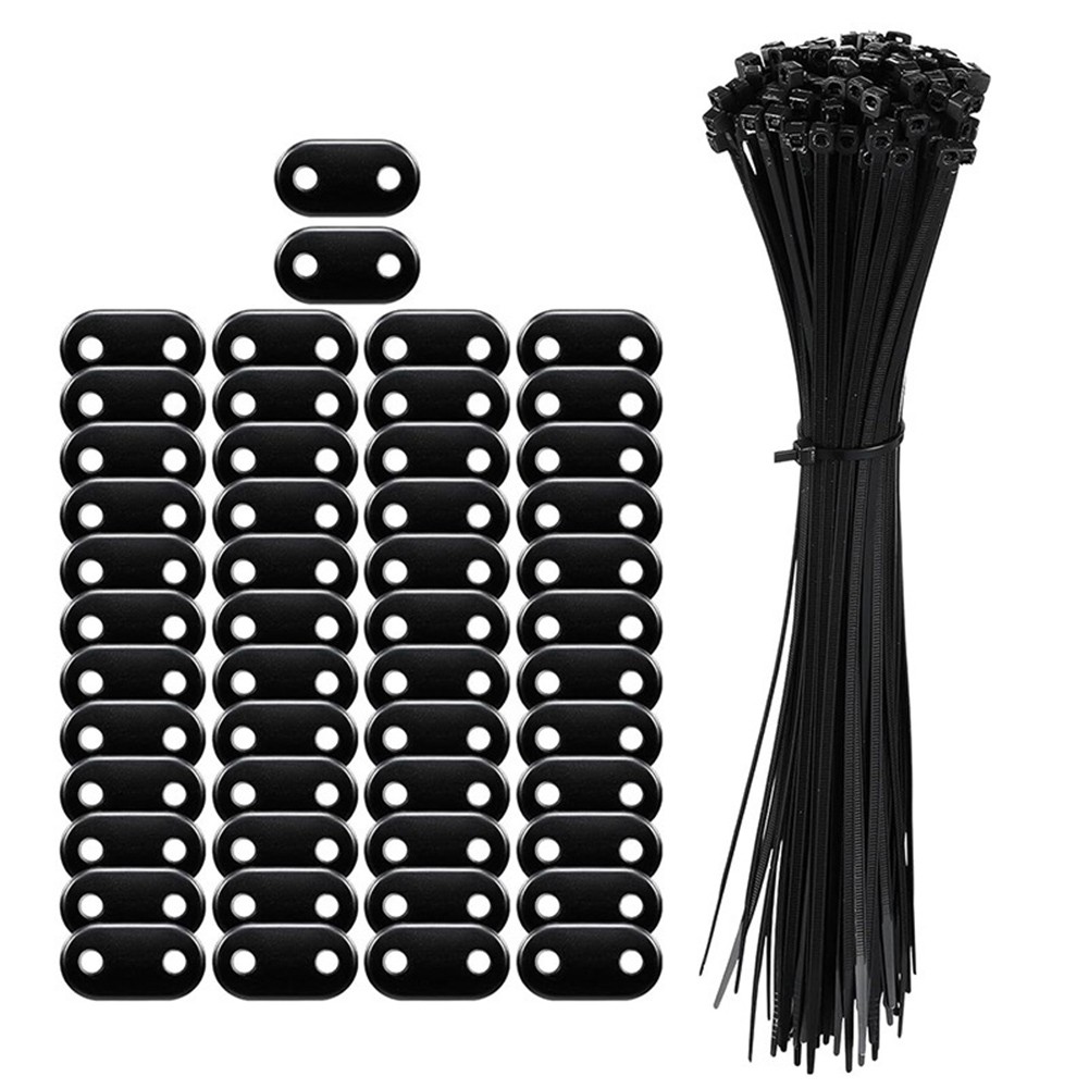 Efficace Pour Clips de Montage soldes PVC pour Écrans de Confidentialité avec 50 ou 100 Comptes