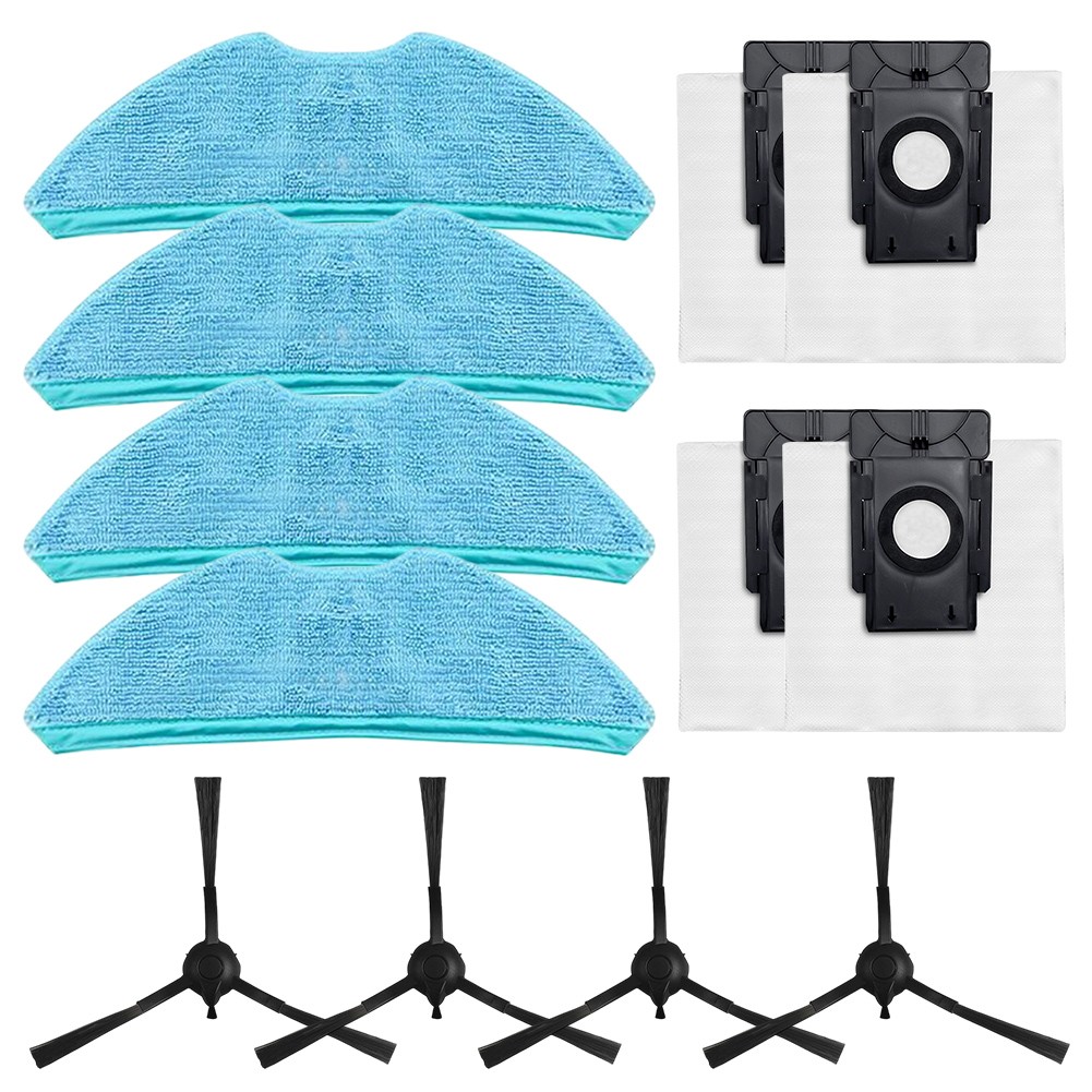 Ersatzteil-Set Für MEDION X50 SW MD 2004 - Seitenbürsten, Wischtücher, Staubbeutel