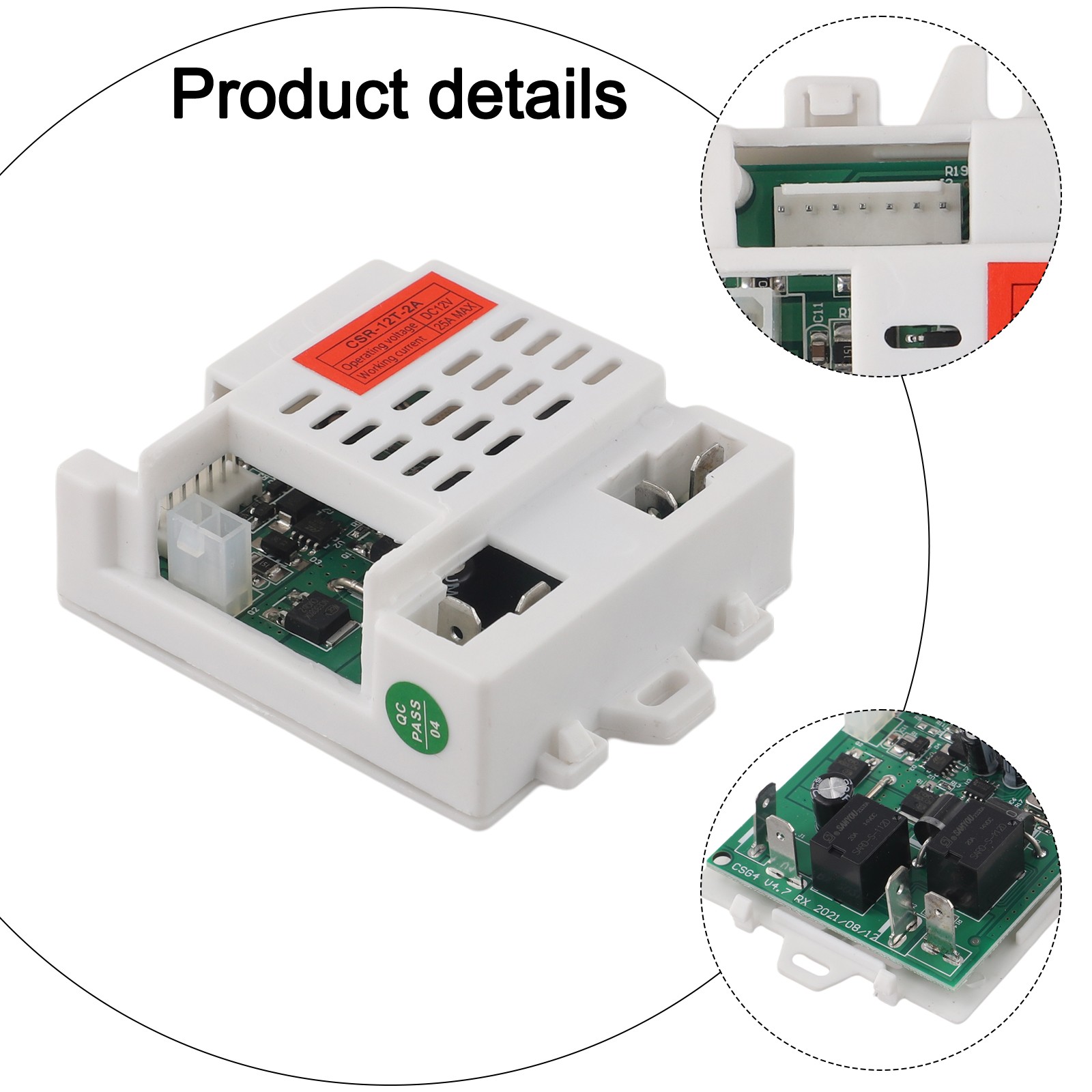 CSR 12T 2A 12V Control Box for Children's Electric Cars High Quality Build - Photo 40/58