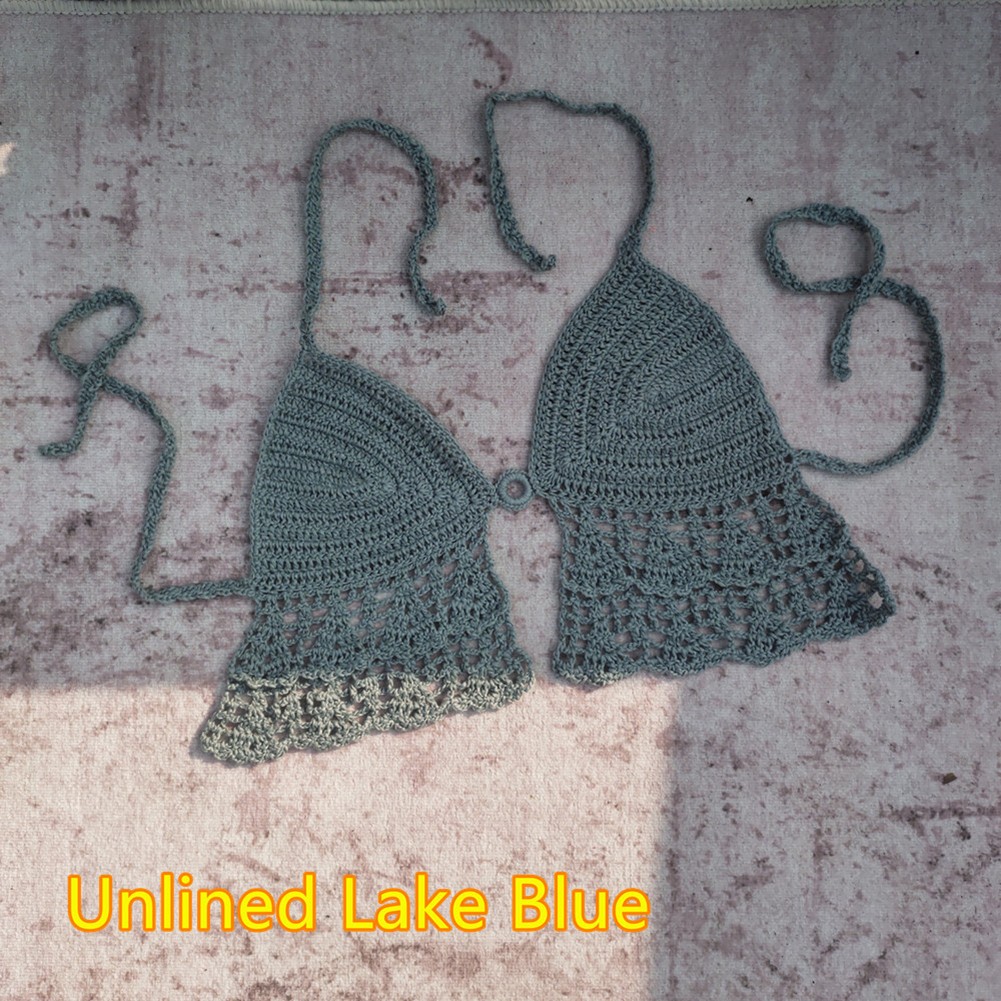 Fashionable Halter Tank Top for Women Backless with Tassels for Beach and Swim - Picture 13 of 15