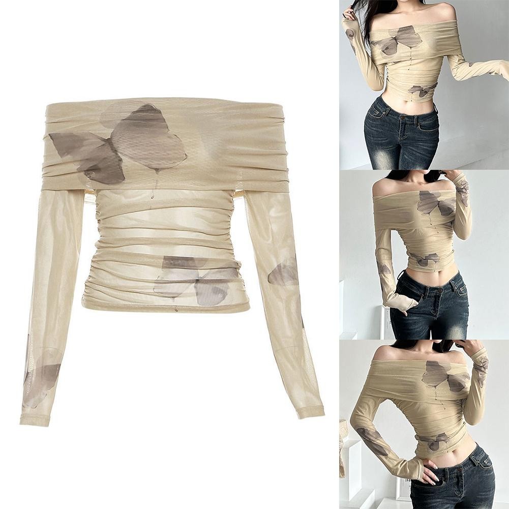 Casual Ladies Long Sleeve Exposed Navel Shirt for Summer Cycling and  Leisure | eBay UK