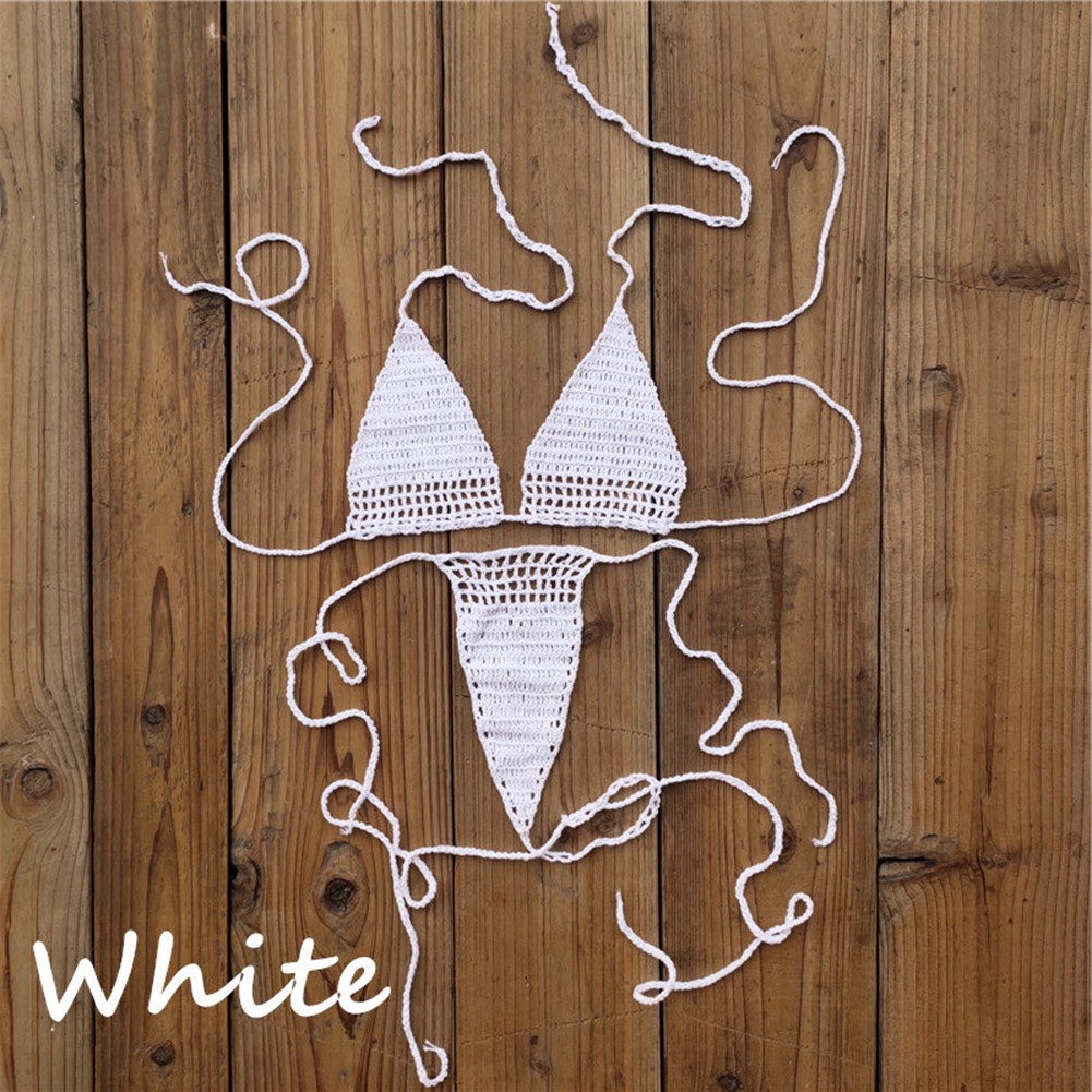 Mini maillot vendre de bain bikini à cordes fun pour femme avec cravate latérale et m