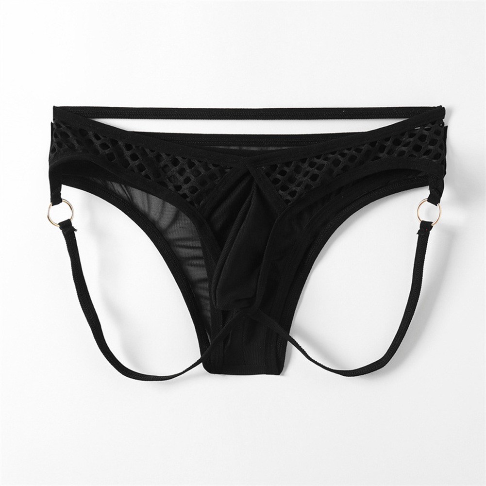 Trendy Low Rise Briefs économies for Men Mesh Bulge Pouch Underwear for Comfortable Fit