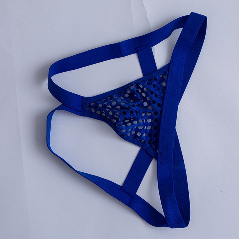Stylischer Netzslip mit niedriger Taille für Männer mit ausgehöhltem und offe mode