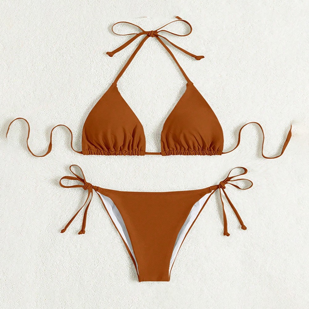 Beach Vacation Applicable For Female Polyester Fabric Sexy Casual Look