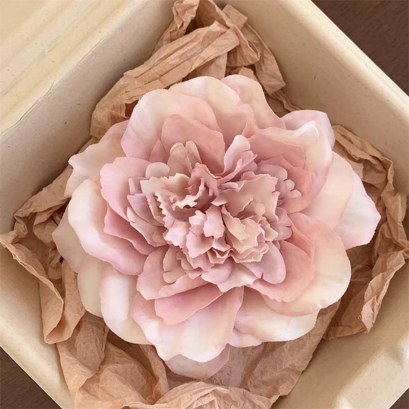Belle pince à cheveux pivoine dégradé accessoires de cheveux exceptionnels po boutiques