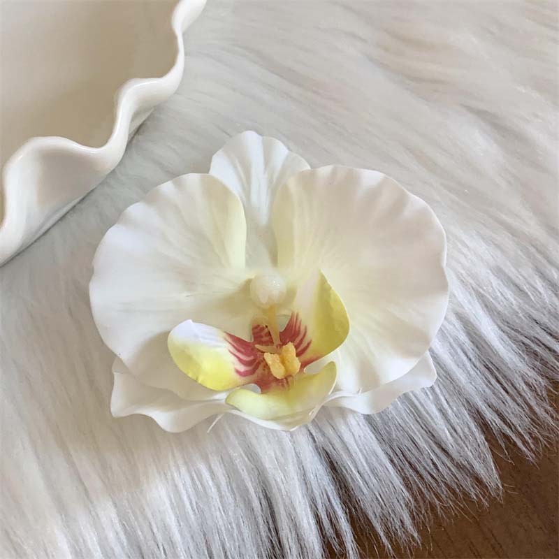 Pince à cheveux unique fleur orchidée papillon collections ajout parfait à la collection