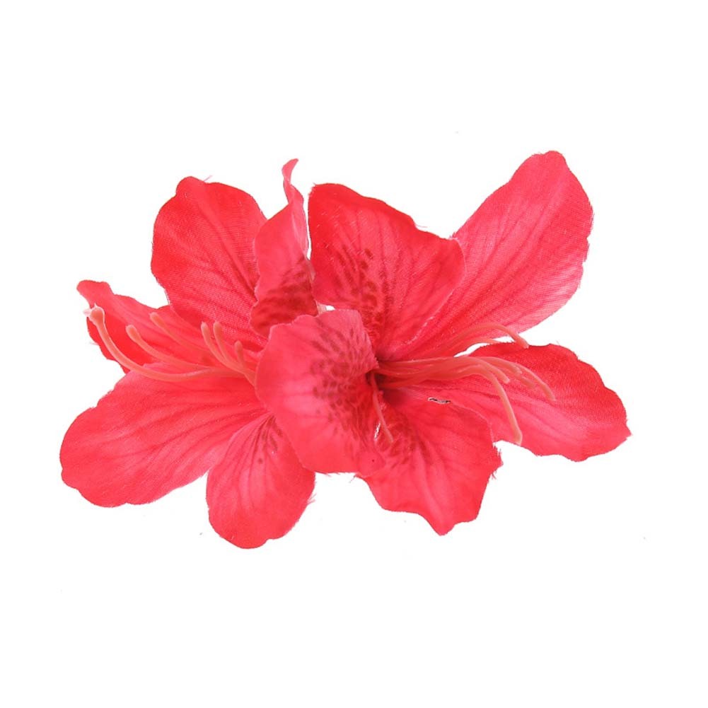 Trendy Rhododendron Flower Hair Clip Compact Hair Accessory for Unique Styles - Picture 13 of 17