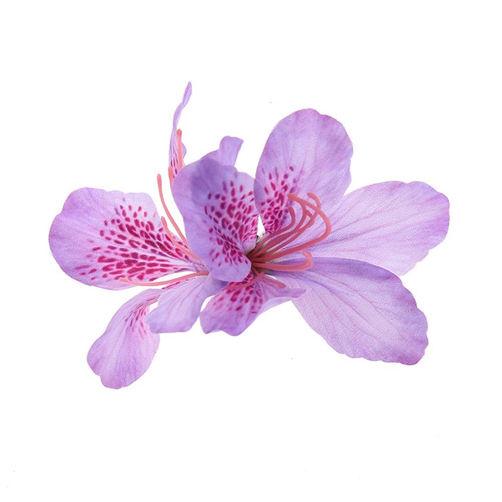 Trendy Rhododendron Flower Hair Clip Compact Hair Accessory for Unique Styles - Picture 14 of 17