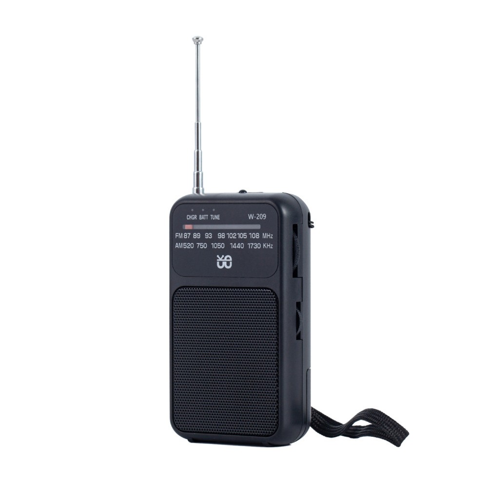 Rechargeable Survival soldes Radio with Integrated Flashlight for Emergencies