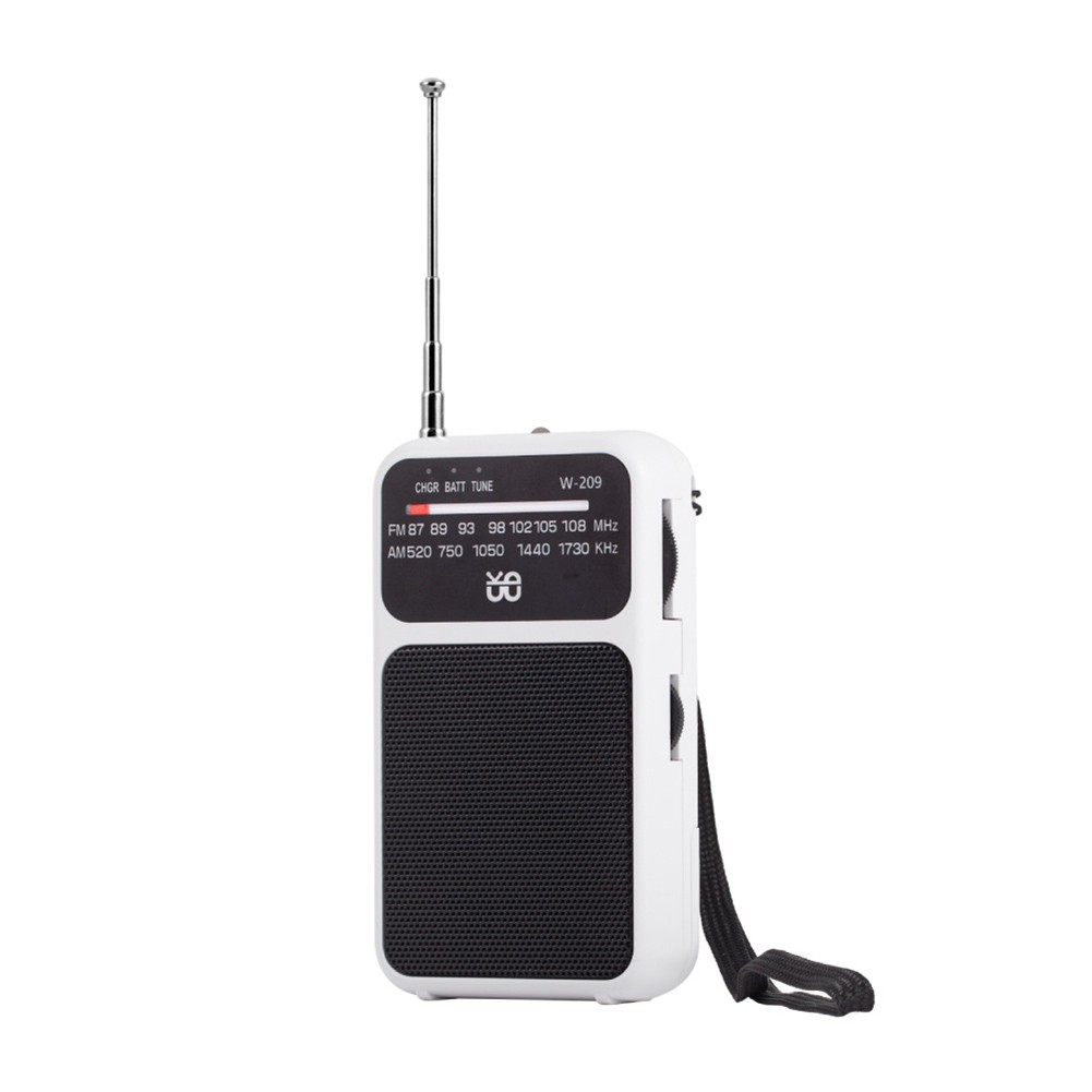 Rechargeable Survival Radio with Integrated soldes Flashlight for Emergencies