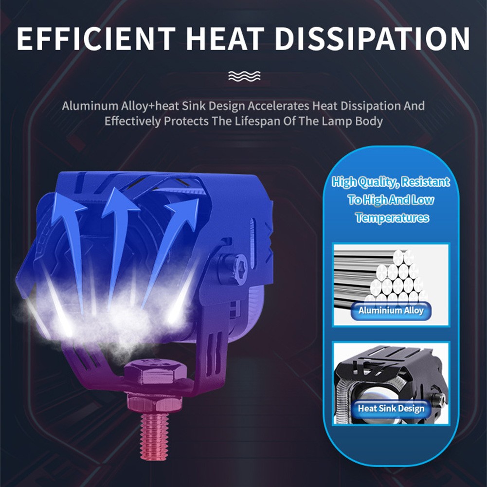 Waterproof 12V LED Light for For motorcycle with Dynamic Flashing Signals - Picture 6 of 7
