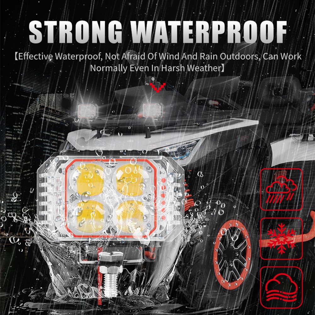 For OffRoad LED Lights for Motorcycle Visibility and Safety Improvement - Picture 8 of 8