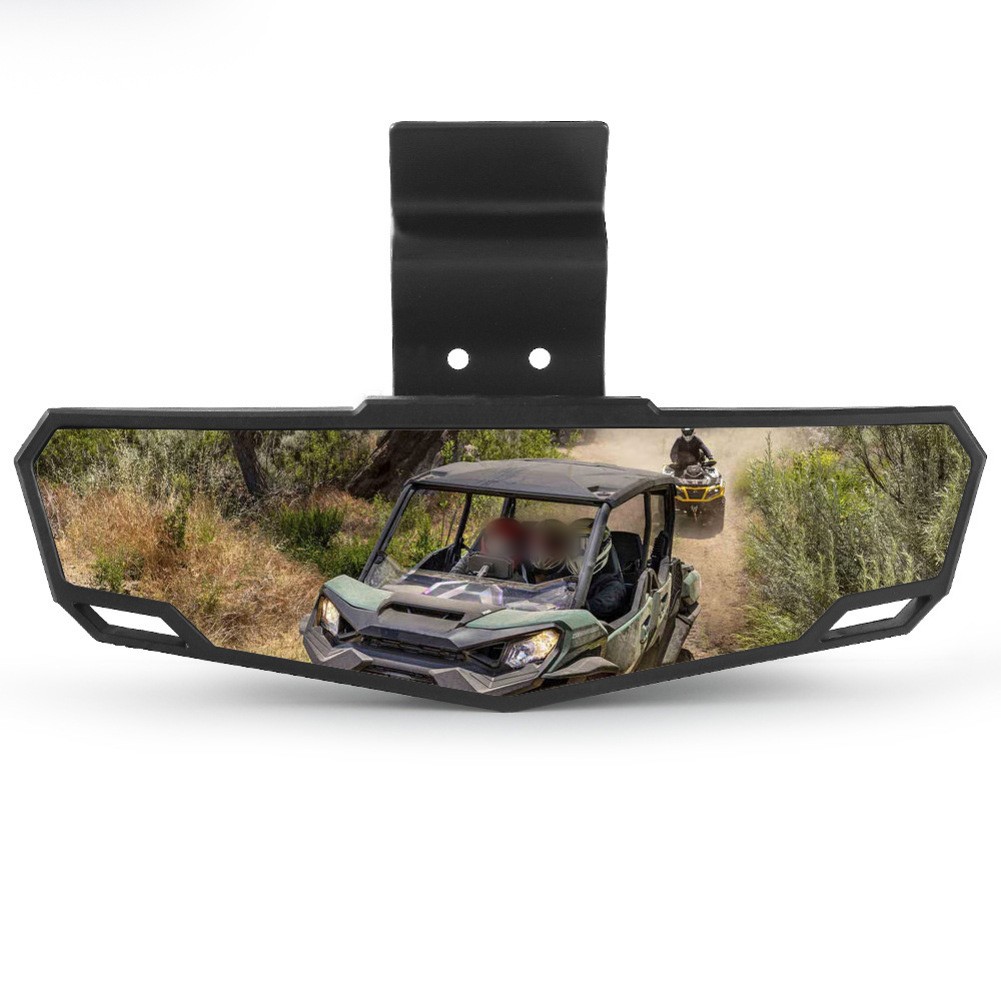 Central Rearview Mirror For Off-road Vehicles For XP 1000 Quick Installation - Picture 2 of 10