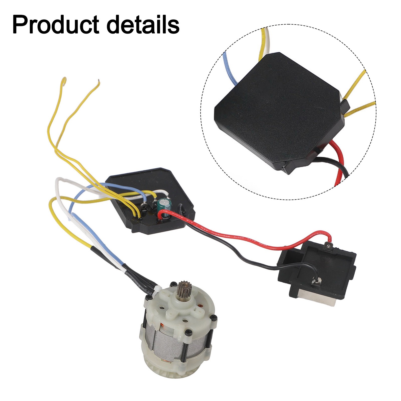 Electric Saw Motor Single Hand Saw Motor Metal Shell Replacement Motor - Photo 13/26