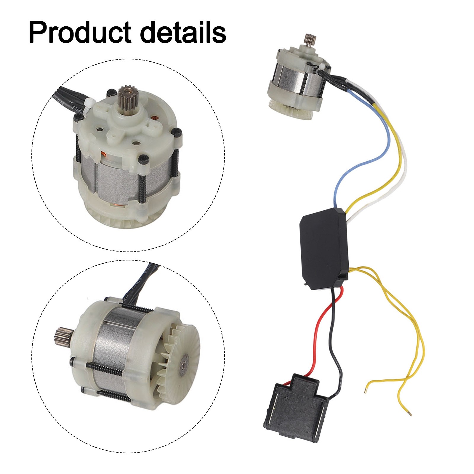 Electric Saw Motor Single Hand Saw Motor Metal Shell Replacement Motor - Photo 16/26