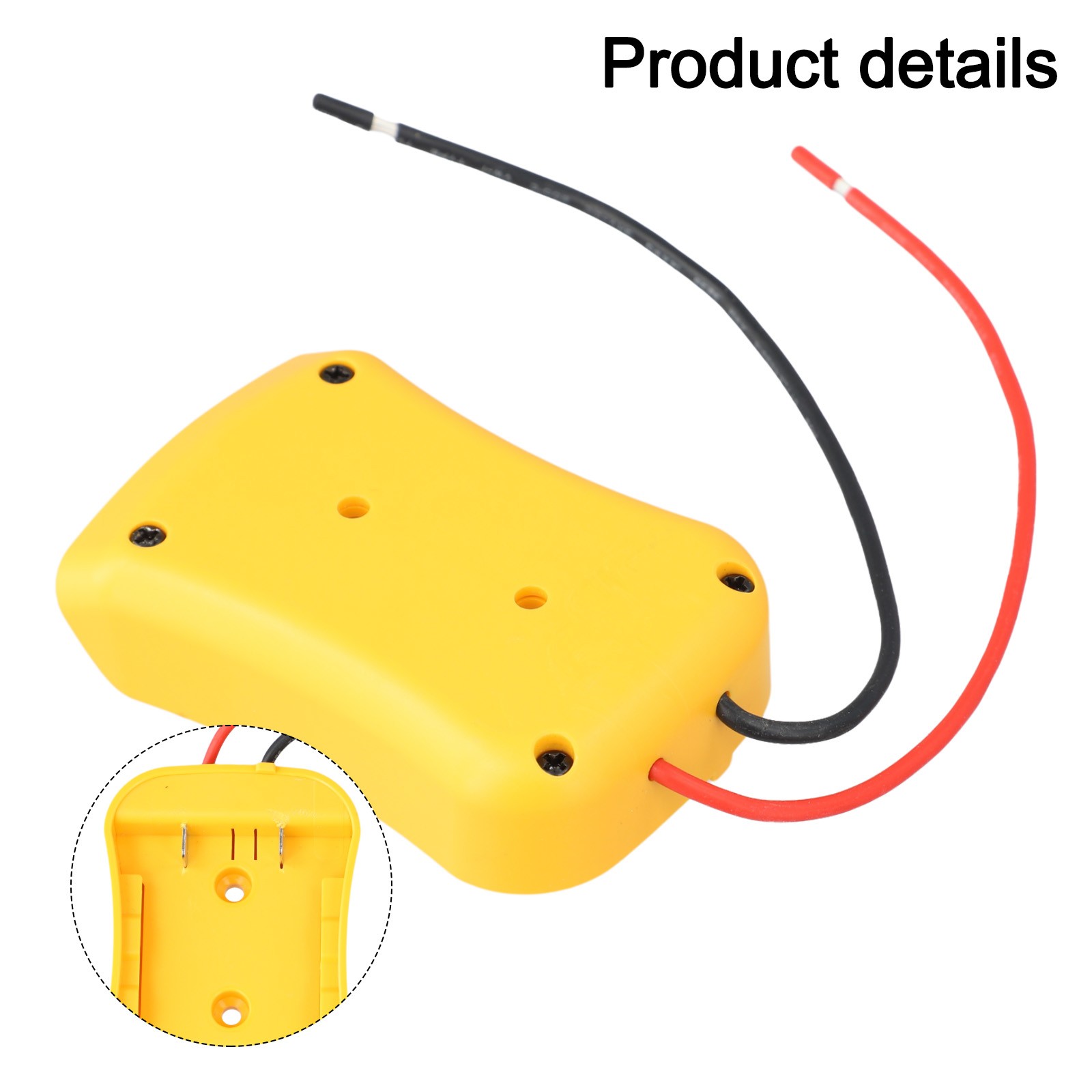 Robust Design of the For DeWalt 18V Battery Connector Tailored for Daily Use
