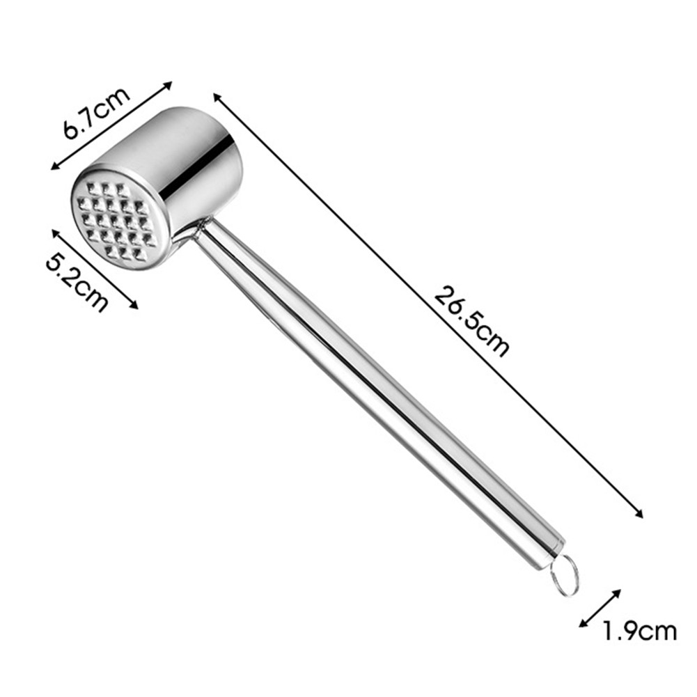 26 5*5 2*6 7 cm ventes exceptionnelles Home Küche Steakklopfer Hammer 304 Edelstahl