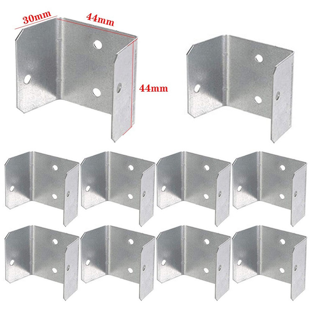 Fence Panel Clips Timber Post Fasteners Easy To Install High Compatibility