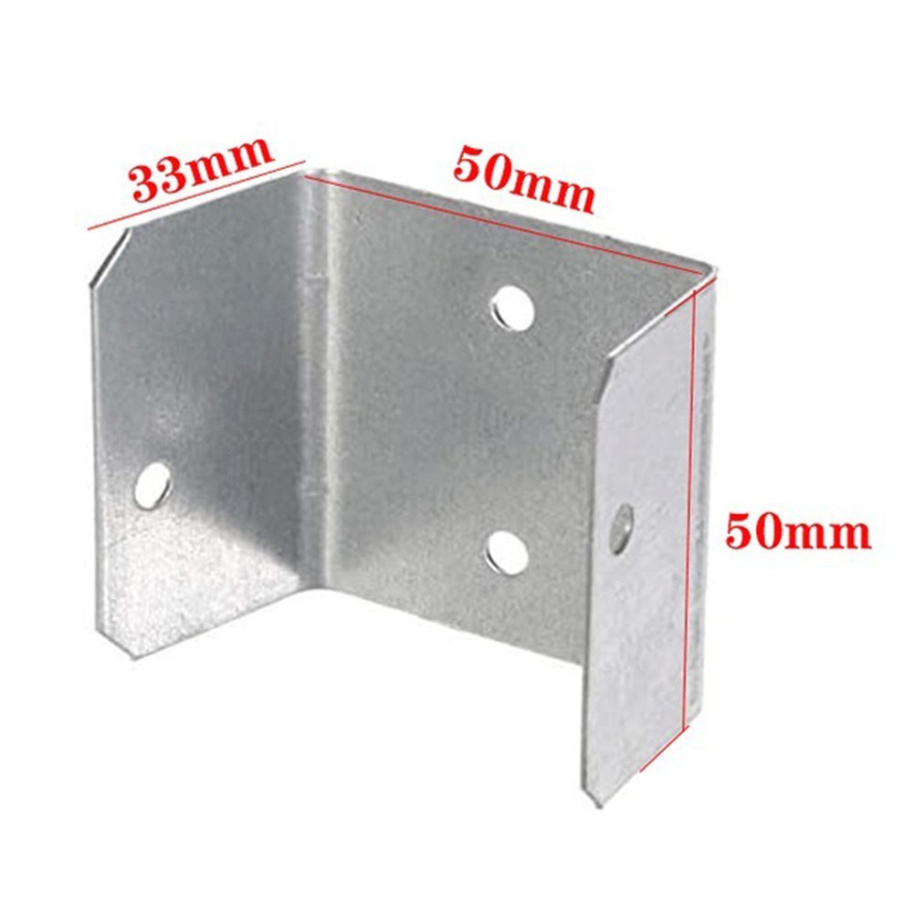 Galvanized Clips for Fence Panels 10 Pack Compatible with Timber Posts - Picture 51 of 51
