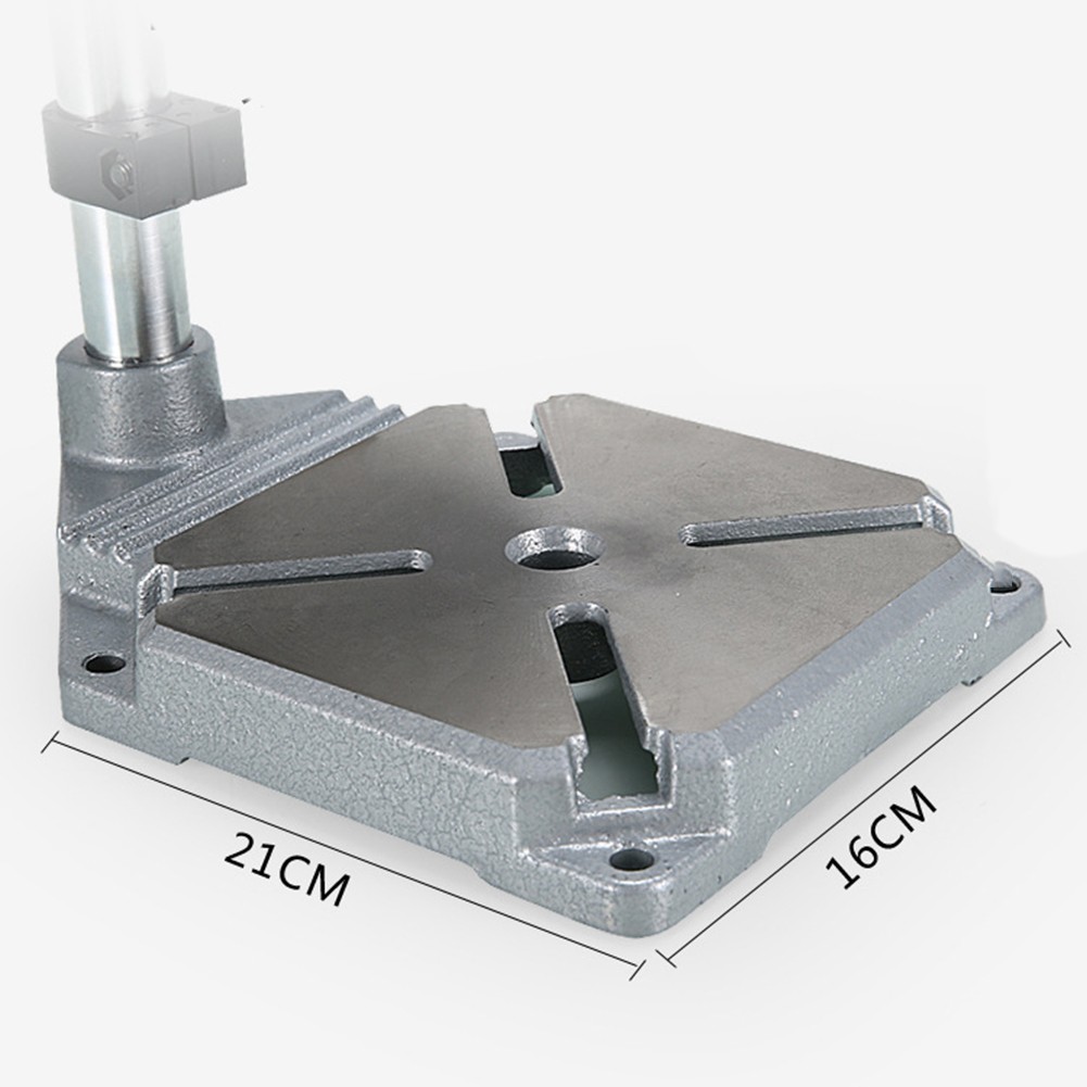 Soporte de taladro eléctrico resistente con base de hierro fundido para un rendimiento mejorado - Imagen 15 de 25