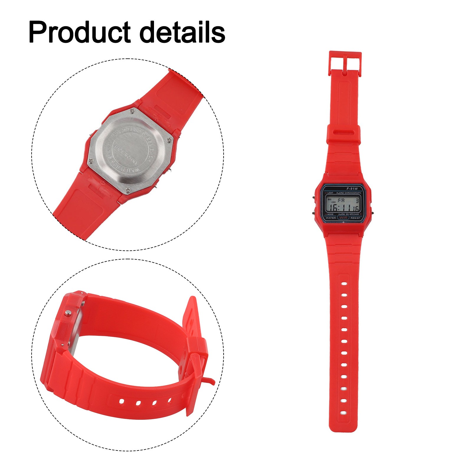 Trendy Multifunctional Luminous Watch Lightweight Easy to Attach to Bags - Bild 29 von 51