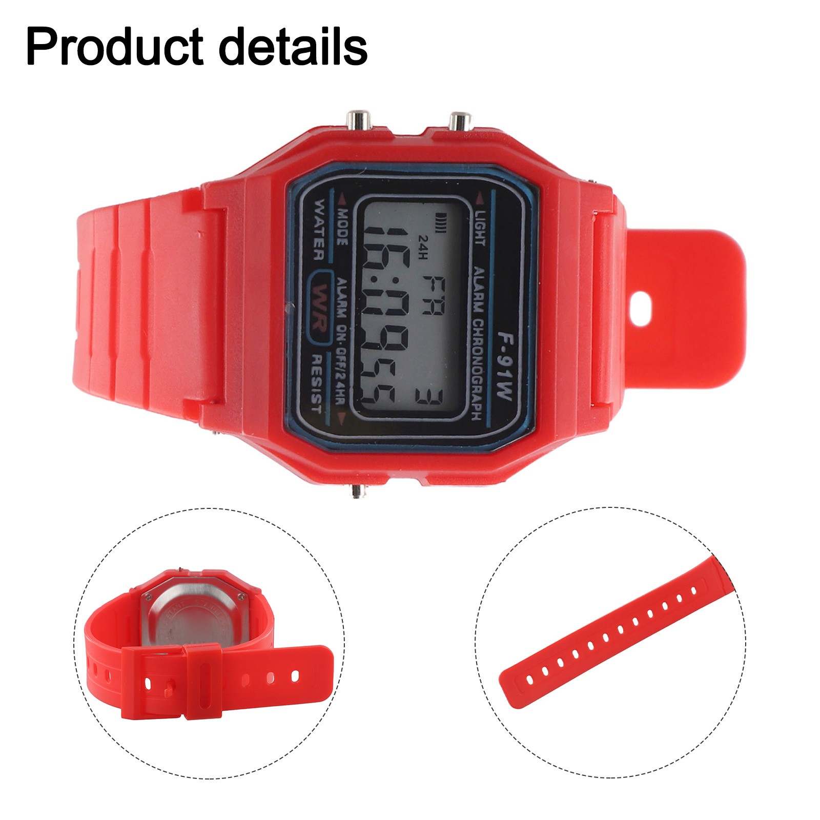 Trendy Multifunctional Luminous Watch Lightweight Easy to Attach to Bags - Bild 30 von 51